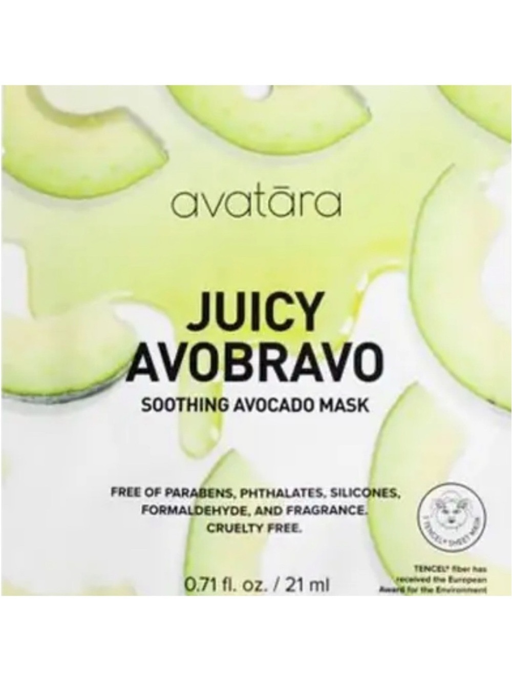 Avatara Juicy Avobravo Renewing Avocado Mask